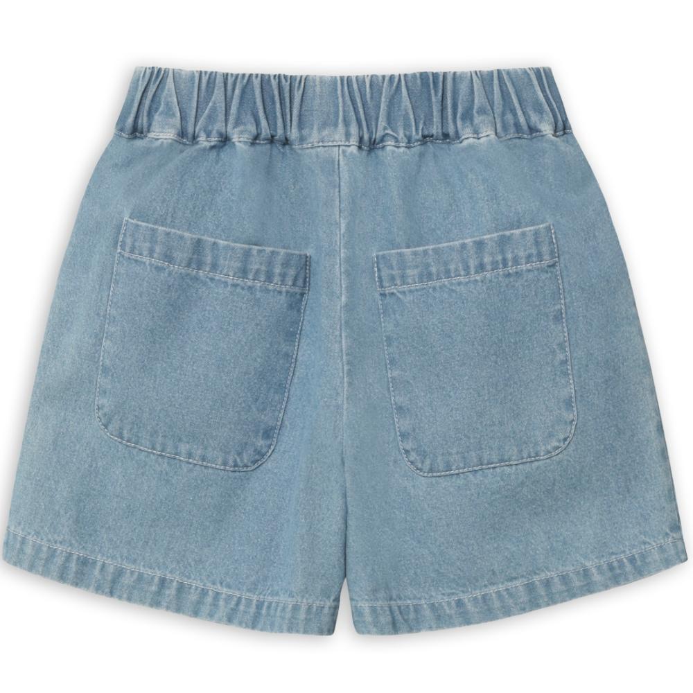 F1678 - DON DENIM SHORTS - LIGHT DENIM BLUE - Extra 4