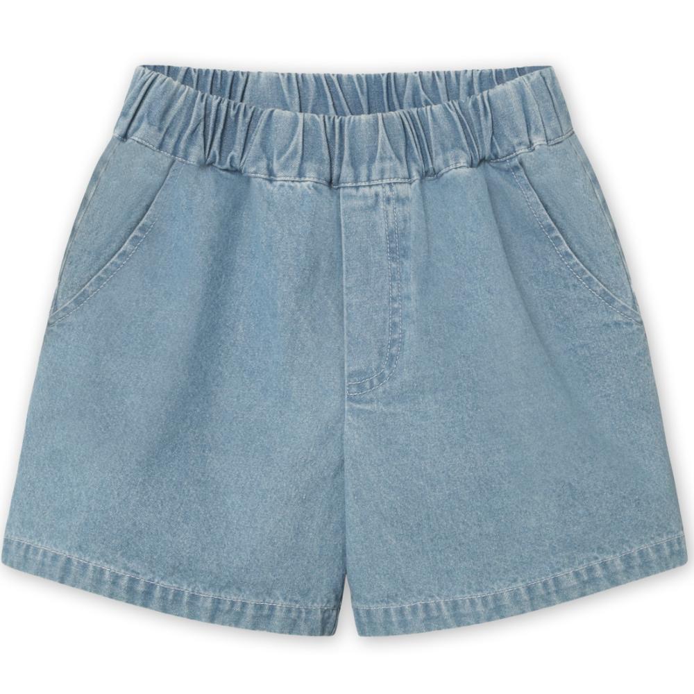 F1678 - DON DENIM SHORTS - LIGHT DENIM BLUE - Main