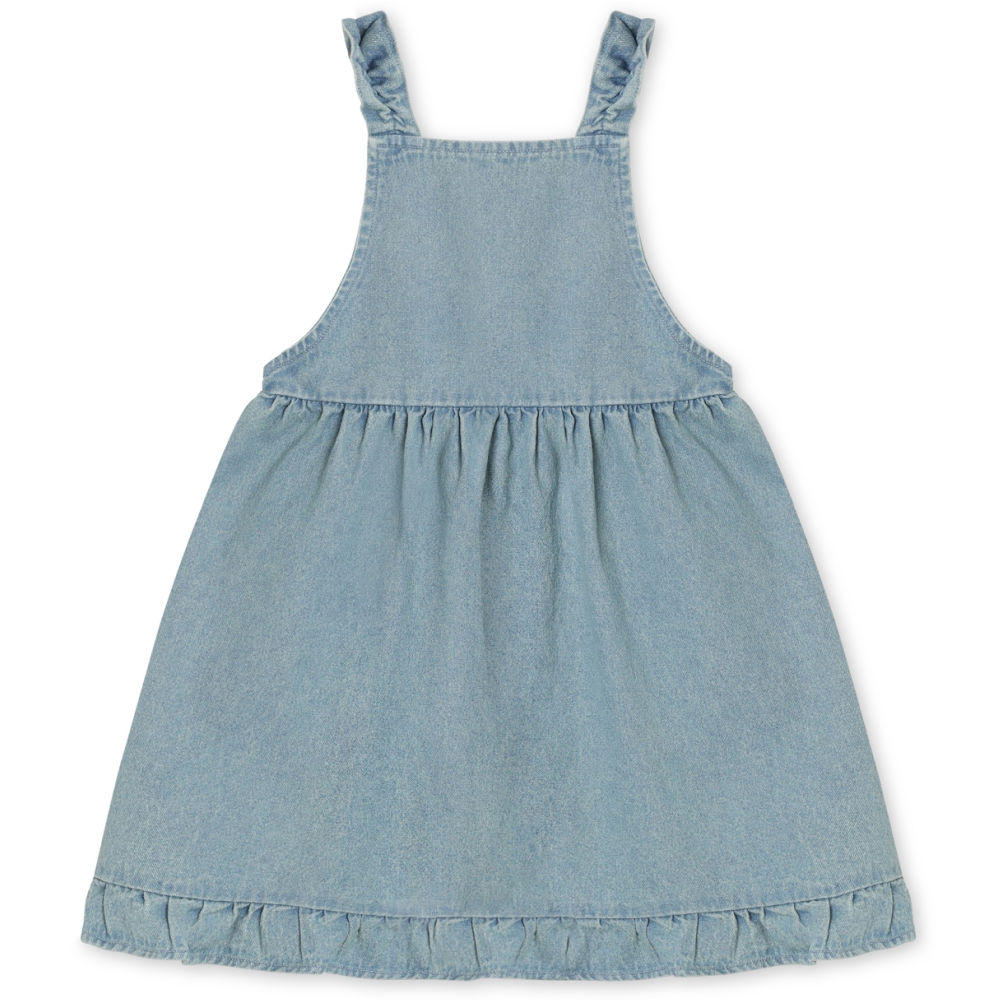 F1958 - DON EMBR SPENCER DRESS - LIGHT DENIM BLUE - Extra 4