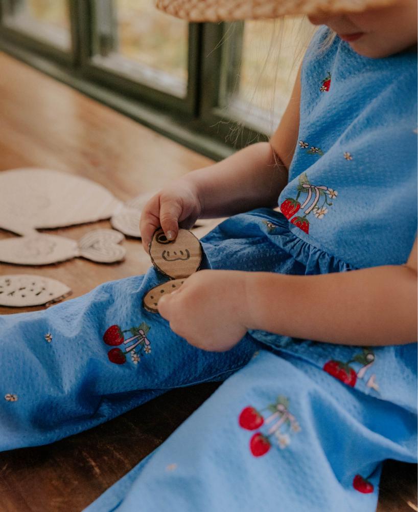 F1973 - ELMA PANT - MARINA BLUE AOP - Extra 2