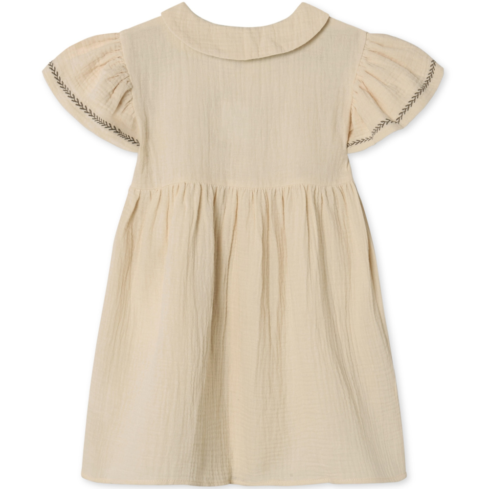 F2055 - AMOUR FLOWER DRESS - SANDSHELL - Extra 1