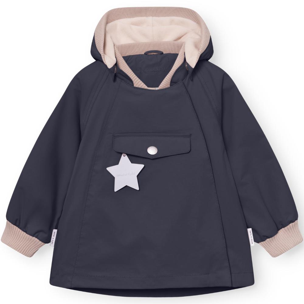 MATWAI fleece lined jacket GRS Ombre blue