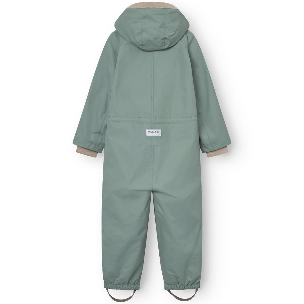 MATWISTO fleece lined coverall GRS Granite green 2