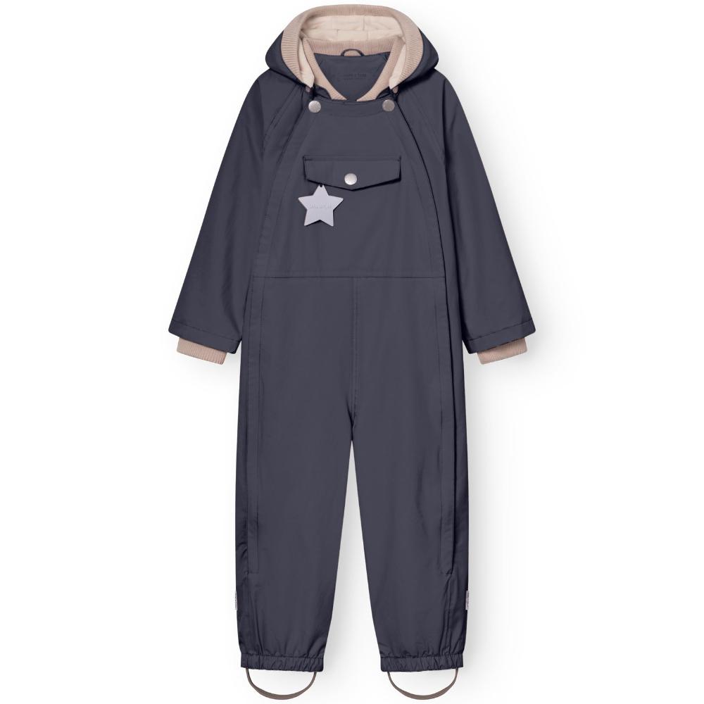 MATWISTO fleece lined coverall GRS Ombre blue