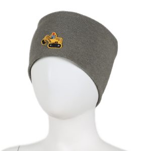 KiVAT pannebånd med vindstopper og gravemaskin - oliven