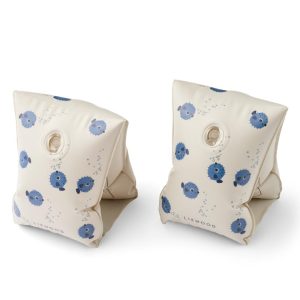 Liewood Shirley printed swim wings 2-pack - pufferfish/sandy