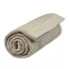 Vinter & Bloom soft grid EKO helseteppe – pebble greige