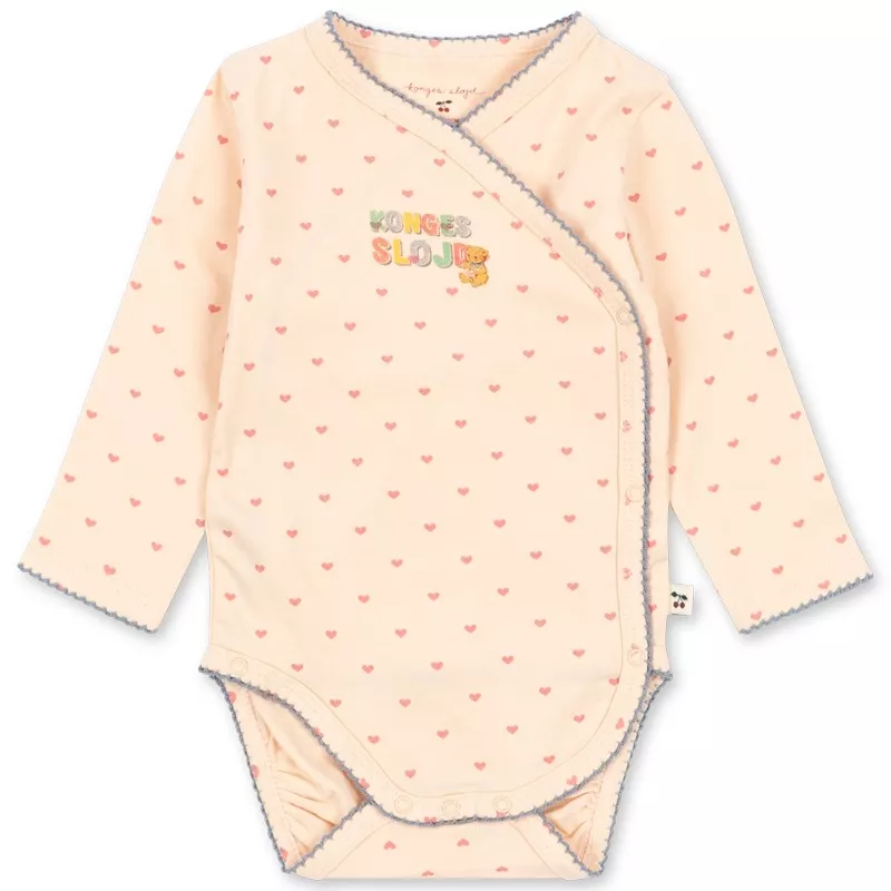 Konges Sløjd basic ls newborn body gots - teddy coeur