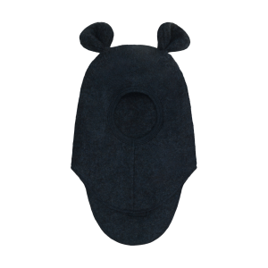 Alternative view of HUTTEliHUT Balaclava Ears Wool Fleece - Navy Melange