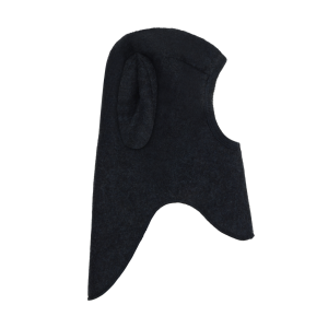 HUTTEliHUT Balaclava Ears Wool Fleece - Navy Melange