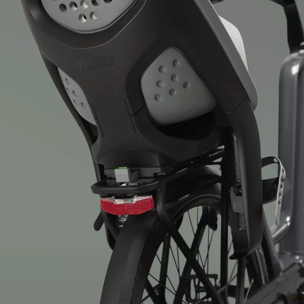 Thule Yepp 2 MIK HD sykkelsete bagasjebrettmontert - midnight black