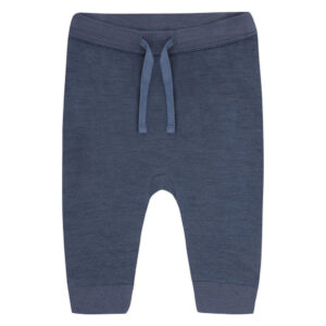Hust & Claire Gaby joggebukse ull/bambus – Vintage Indigo