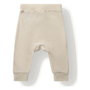 Hust & Claire Gaby joggebukse ull/bambus – Off White