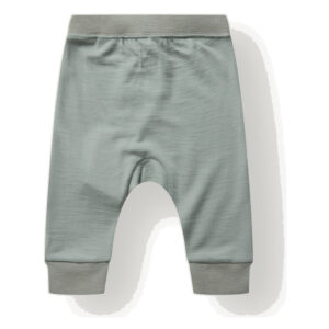 Hust & Claire Gaby joggebukse ull/bambus – Slate Green