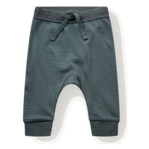 Hust & Claire Gaby joggebukse ull/bambus – Balsam Green