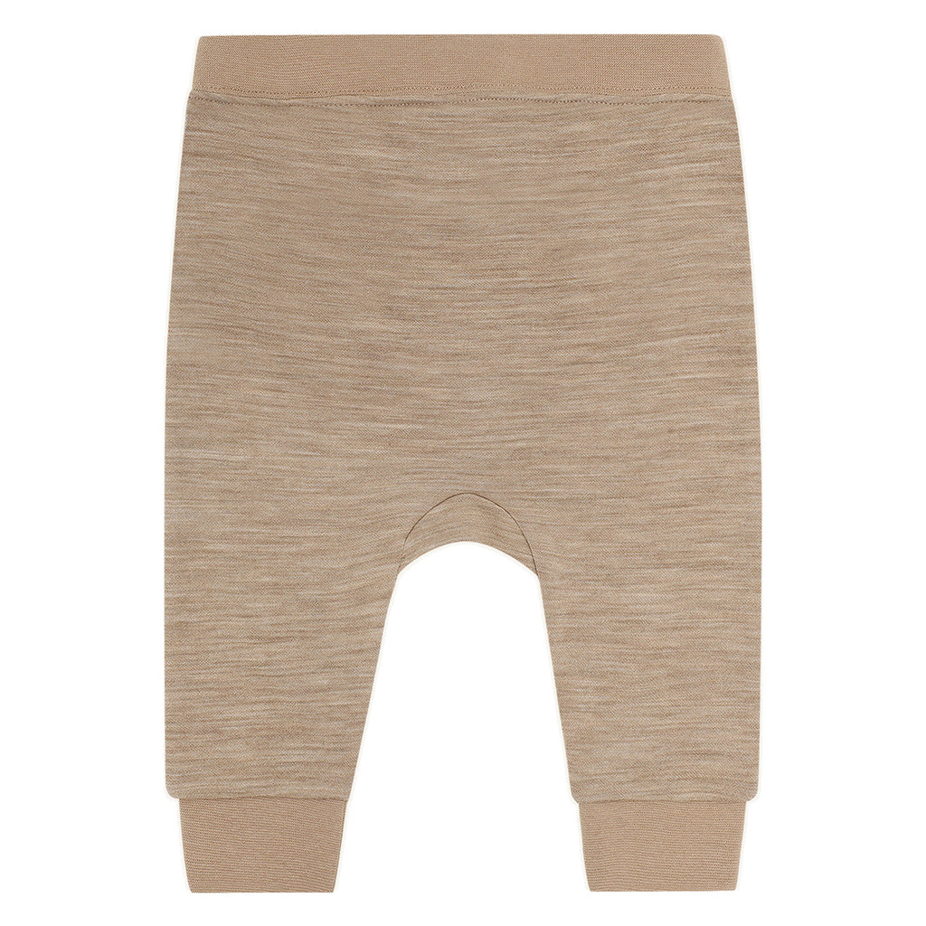 Hust & Claire Gaby joggebukse ull/bambus – Biscuit