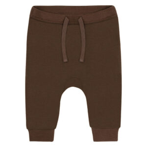 Hust & Claire Gaby joggebukse ull/bambus – Chocolate
