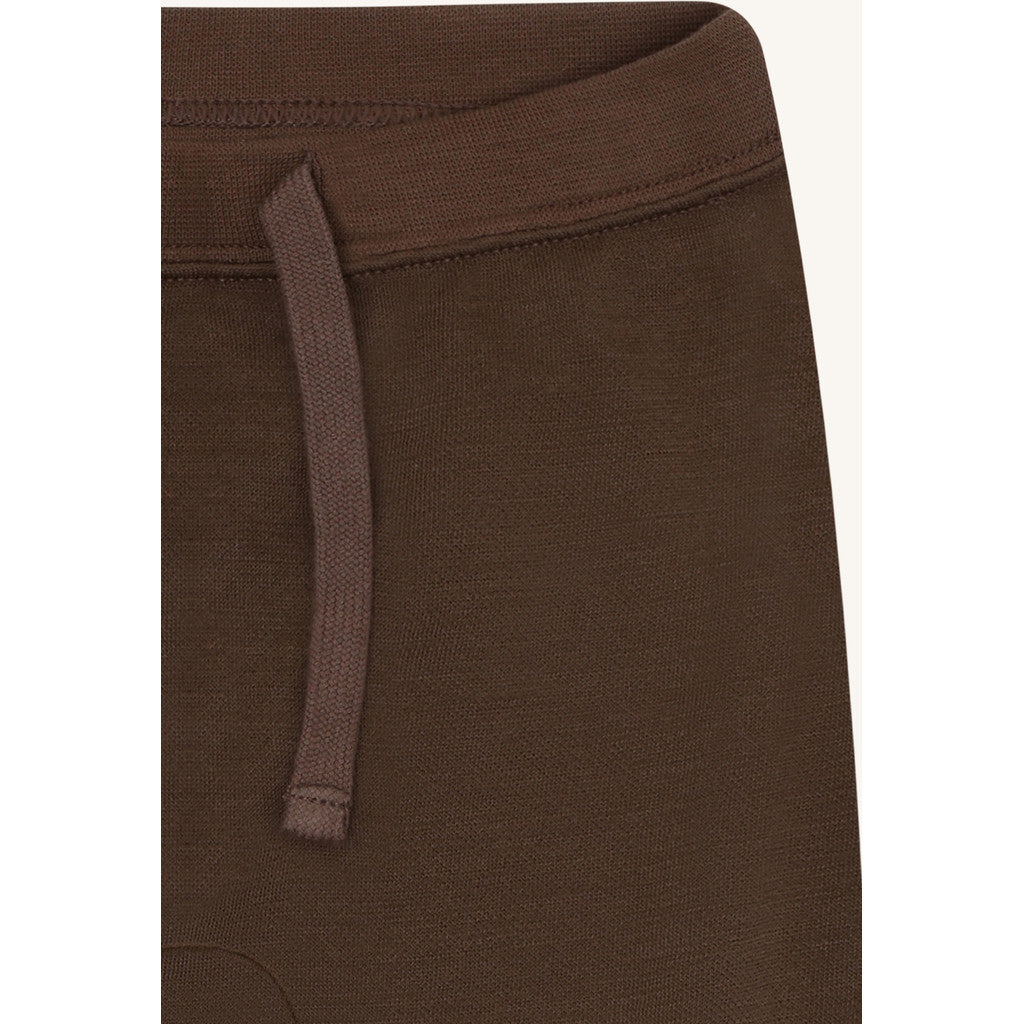 Hust & Claire Gaby joggebukse ull/bambus – Chocolate