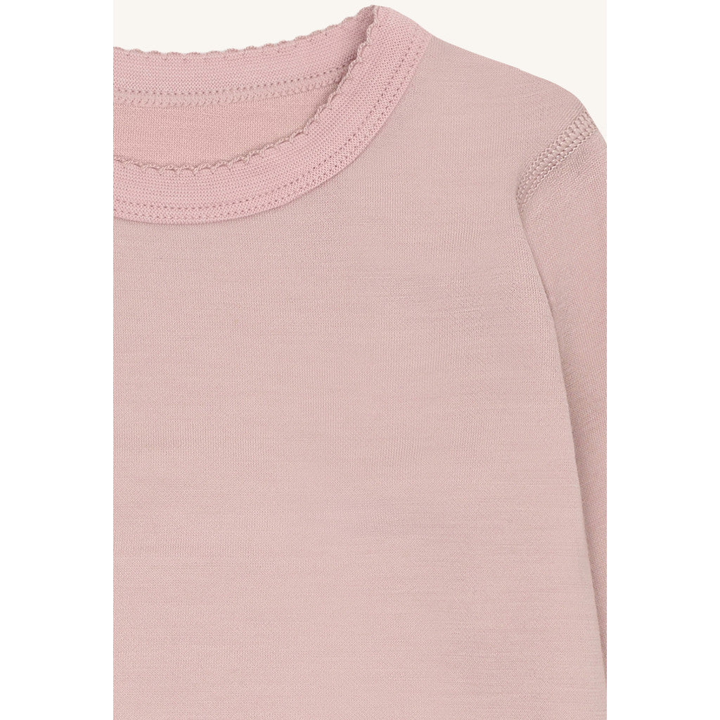 Hust & Claire Abba genser ull/bambus – Dusty Rose