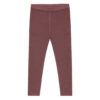 Hust & Claire Laki leggings ull/bambus – Old Rose