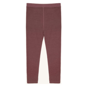 Hust & Claire Laki leggings ull/bambus – Old Rose