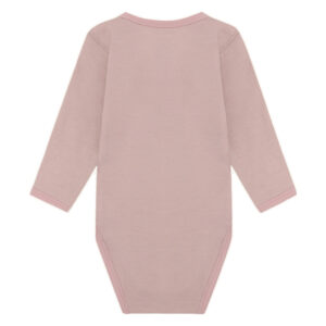 Hust & Claire Baloo Teddy body ull/bambus – Dusty Rose