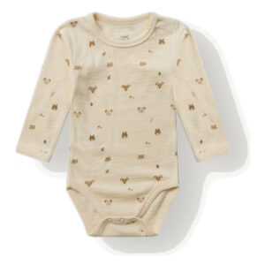 Hust & Claire Baloo Forest body ull/bambus – Off White