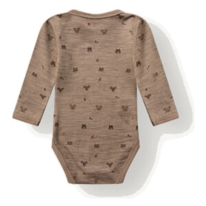 Hust & Claire Baloo Forest body ull/bambus – Biscuit