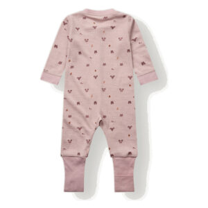 Hust & Claire Manu Forest heldress ull/bambus – Dusty Rose