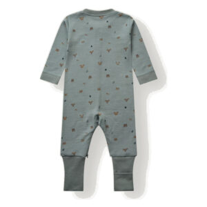 Hust & Claire Manu Forest heldress ull/bambus – Slate Green