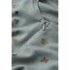 Hust & Claire Manu Forest heldress ull/bambus – Slate Green