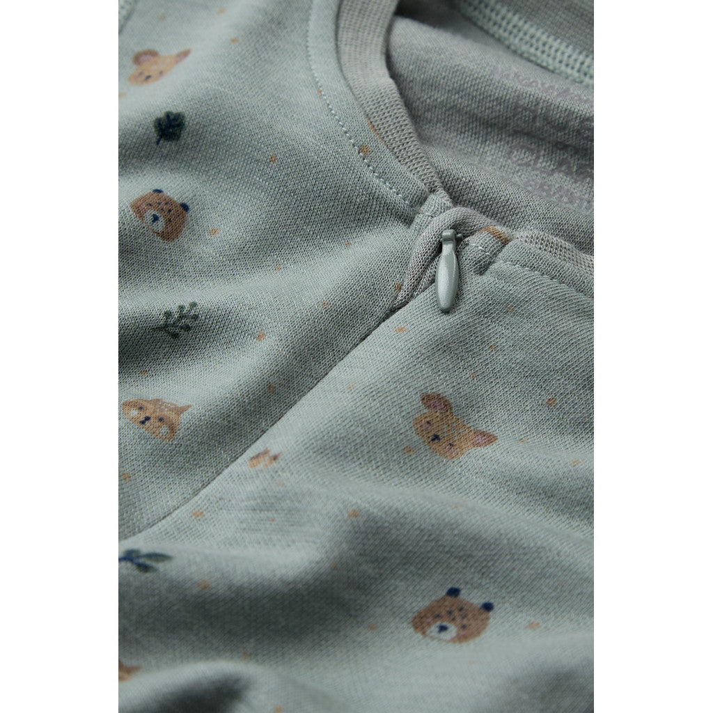 Hust & Claire Manu Forest heldress ull/bambus – Slate Green