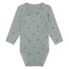 Hust & Claire Baloo Wrap Forest omslagsbody ull/bambus – Slate Green