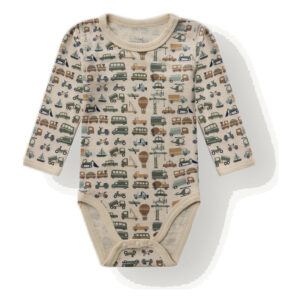 Hust & Claire Baloo Work body ull/bambus – French Oak