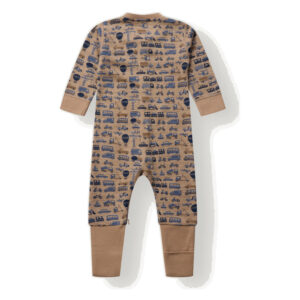 Hust & Claire Manu Zip Work heldress ull/bambus – Biscuit