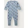 Hust & Claire Manu Dino heldress ull/bambus – Baby Blue