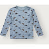 Hust & Claire Abba Dino genser ull/bambus – Baby Blue