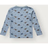 Hust & Claire Abba Dino genser ull/bambus – Baby Blue