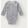 Hust & Claire Baloo Wrap Tiny omslagsbody ull/bambus – A Bit Blue