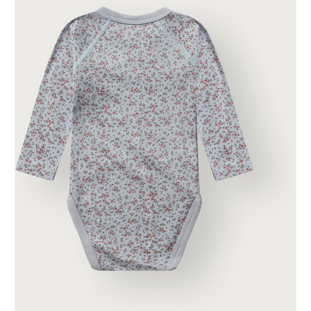 Hust & Claire Baloo Wrap Tiny omslagsbody ull/bambus – A Bit Blue