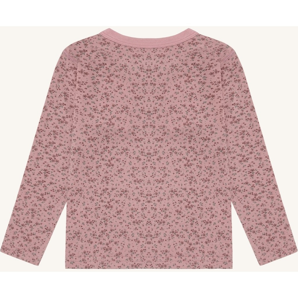 Hust & Claire Abba Tiny genser ull/bambus – Heather