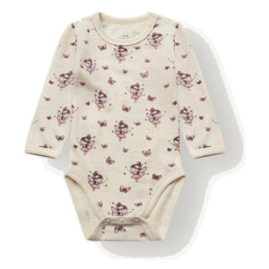 Hust & Claire Baloo Fairy body ull/bambus – Off White