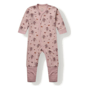 Hust & Claire Manu Fairy heldress ull/bambus – Dusty Rose