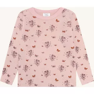 Hust & Claire Abba Fairy genser ull/bambus – Dusty Rose