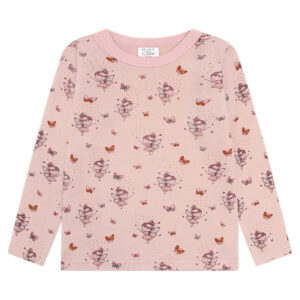 Hust & Claire Abba Fairy genser ull/bambus – Dusty Rose