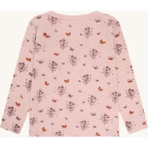 Hust & Claire Abba Fairy genser ull/bambus – Dusty Rose