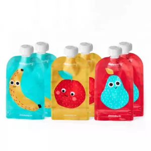 Didobaby gjenbrukbare smoothieposer frukt – 6 stk