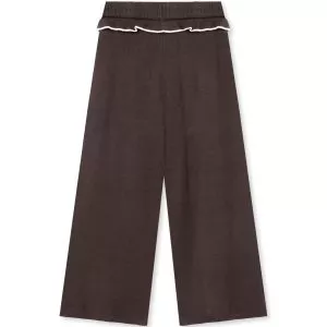 Alternative view of Fliink Fame contrast pant - coffee bean/sandshell