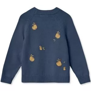Alternative view of Fliink Mahdi pear pullover - insigna blue