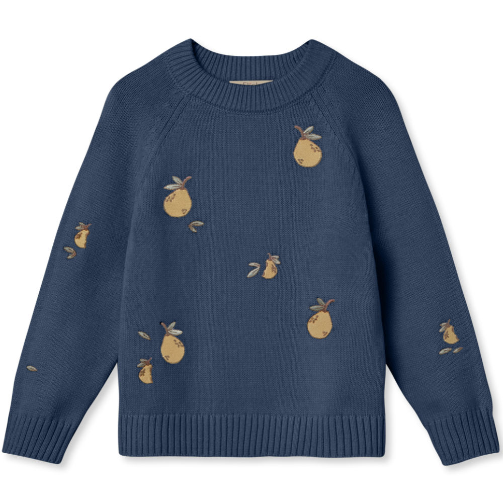 Fliink Mahdi pear pullover - insigna blue
